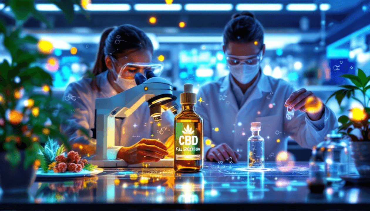 CBD Full SPectrum VS Isolat